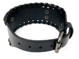 Leather Men's Wolf Bracelet, Master