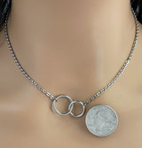Submissive Day Collar, BDSM O Ring