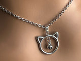 Kitten Bell Silver, Gold or Rose Gold