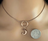 Rose Gold Moon Star O