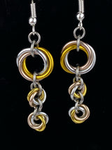 Earrings - Gold, Rose Gold Silver