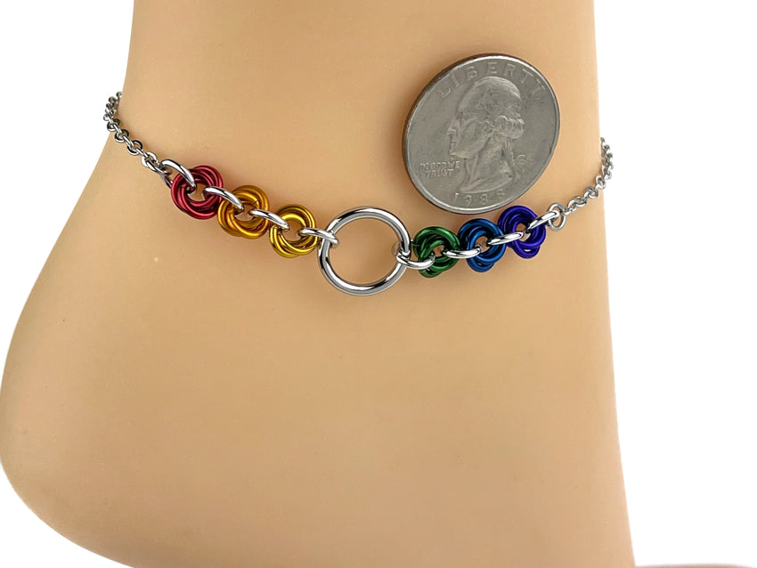 LGBTQ+ Pride Anklet