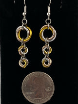 Earrings - Gold, Rose Gold Silver