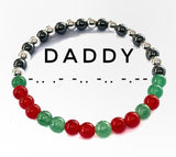 Special Edition- Holiday Morse Code Couples Kinkmas Bracelets