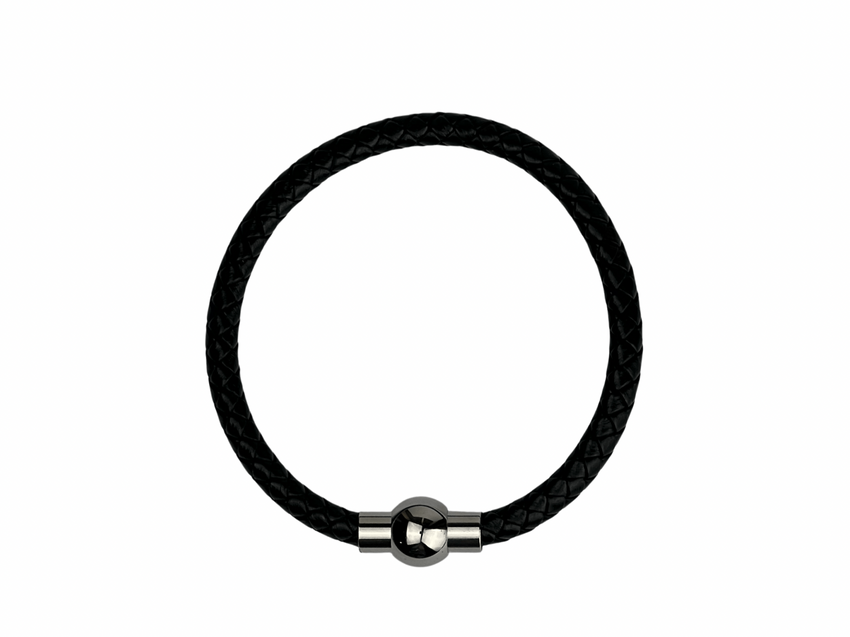 Leather Magnetic Bracelet