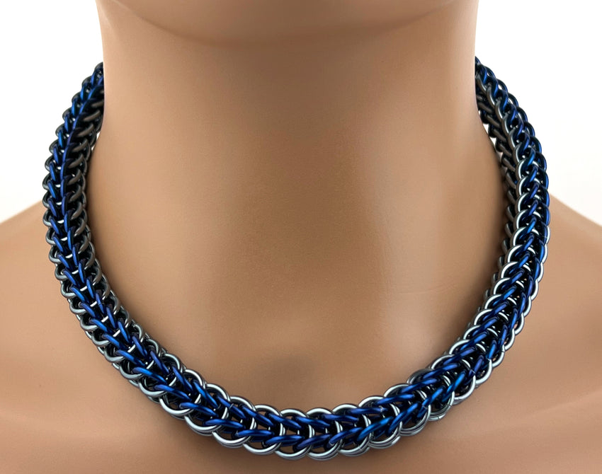 16"- 18" Persian Chainmaille Day Collar 24/7 Wear