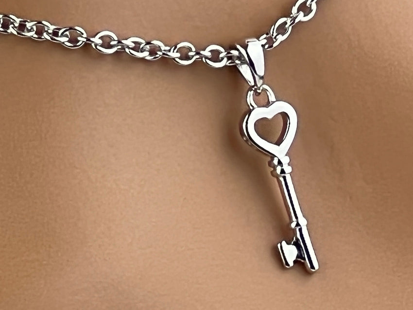 925 Sterling Silver Key