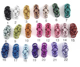 Submissive Day Collar -Floating Circle Pendant with Lovers O Ring Necklace - 24/7 Wear Locking Options