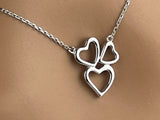 Sterling Silver Hearts 24/7 Wear