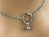 Slave Bell O Anklet or Collar silver - gold- or rose gold