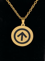Submissive Day Collar - BDSM Male Owned Symbol - Gold