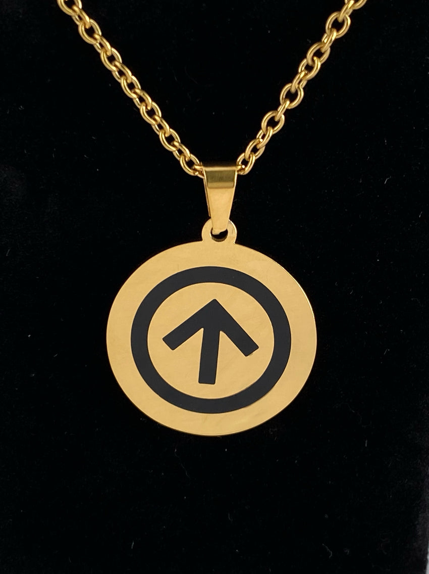 Submissive Day Collar - BDSM Male Owned Symbol - Gold