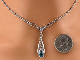 Sterling Silver Celtic w/ Topaz