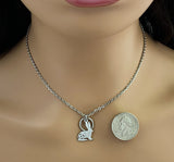 Submissive Bunny  Collar, Discreet Day Collar, 24/7 Wear