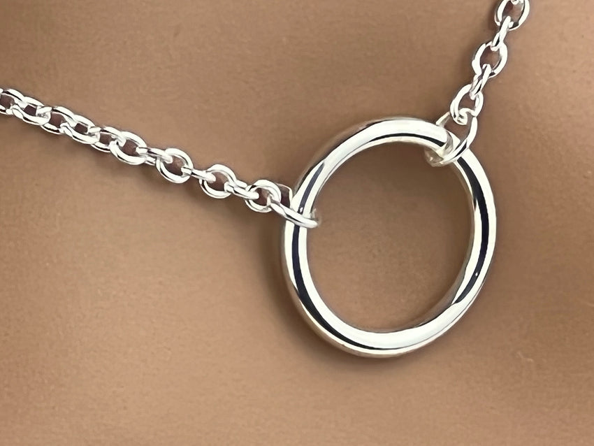 Sterling Silver Protection O