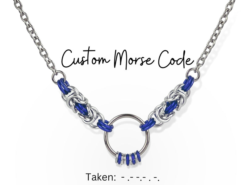 Morse Code Chainmail