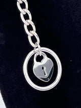 Submissive Owned Keychain, DDlg Discreet Day Collar, BDSM Kinky Fetish Gear Gift