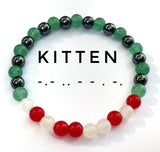 Special Edition- Holiday Morse Code Couples Kinkmas Bracelets