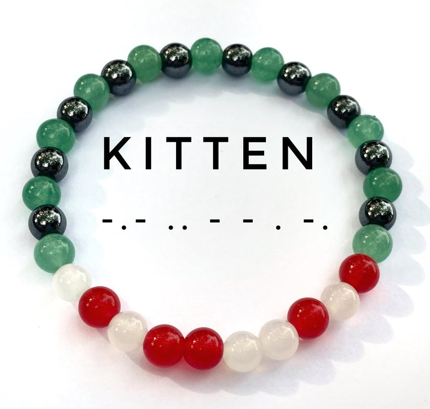Special Edition- Holiday Morse Code Couples Kinkmas Bracelets