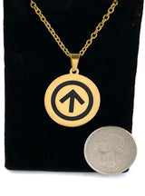 Submissive Day Collar - BDSM Male Owned Symbol - Gold