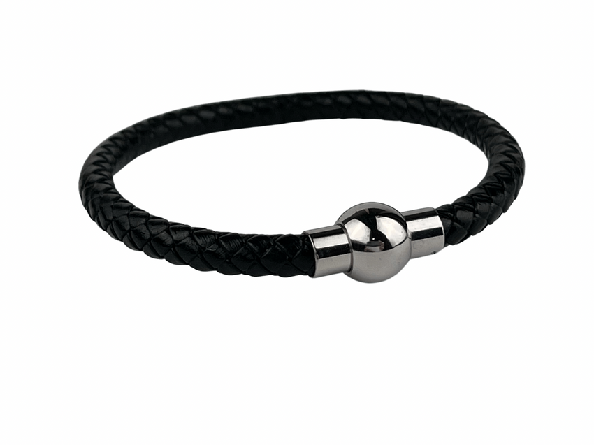 Leather Magnetic Bracelet