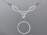 Diamond Sterling Silver Celtic Knot