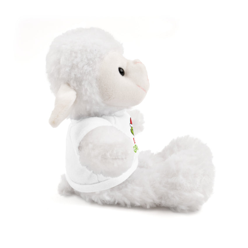 ittle Grinch Christmas Plushie – Stuffed Animal with T-Shirt