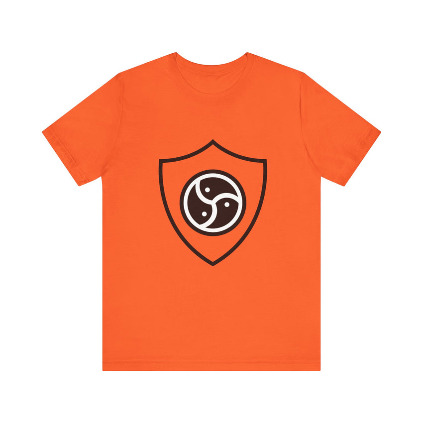 Dom Shield Unisex Tee - BDSM Lifestyle Dominant Symbol Shirt