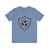 Dom Shield Unisex Tee - BDSM Lifestyle Dominant Symbol Shirt