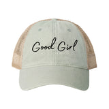“Good Girl” Cap – Gift for Submissive, Discreet Praise Wear