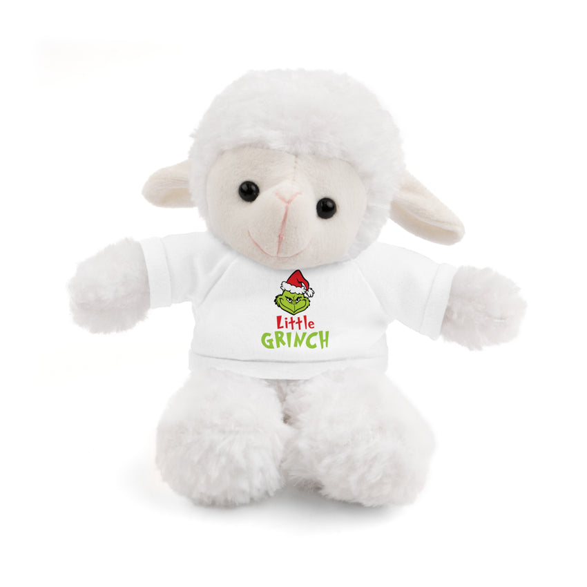 ittle Grinch Christmas Plushie – Stuffed Animal with T-Shirt