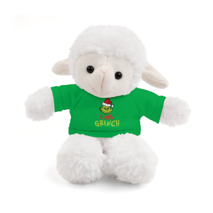 ittle Grinch Christmas Plushie – Stuffed Animal with T-Shirt