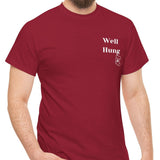 Well Hung Men's Sexy Christmas T-shirt Cotton Tee