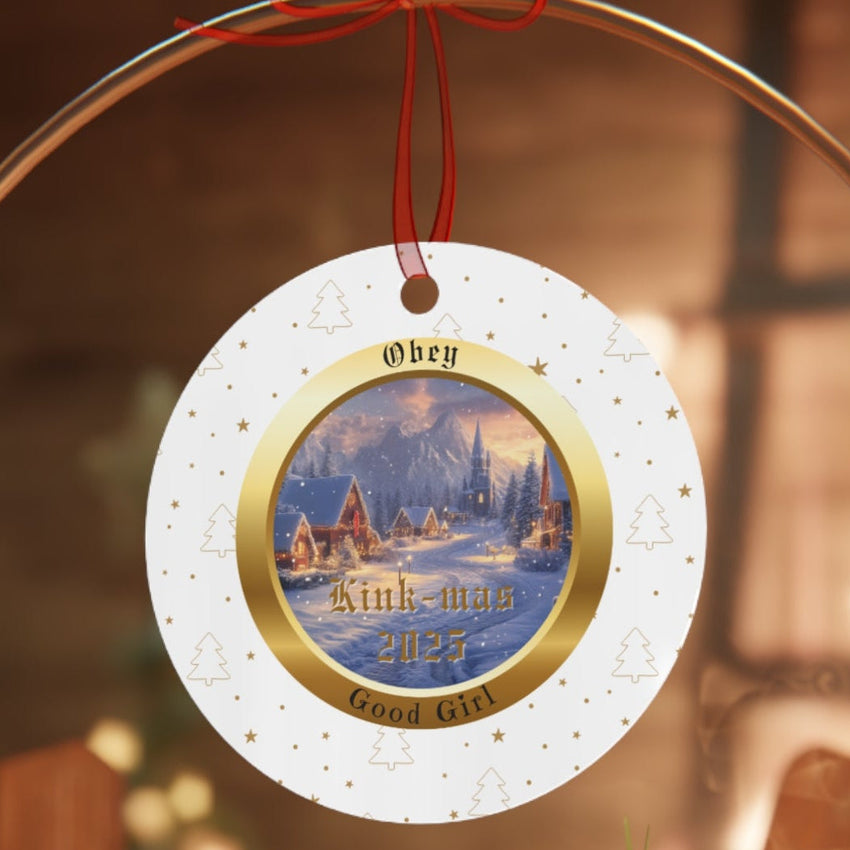 Good Girl, Obey – 2025 Kink-mas Ornament