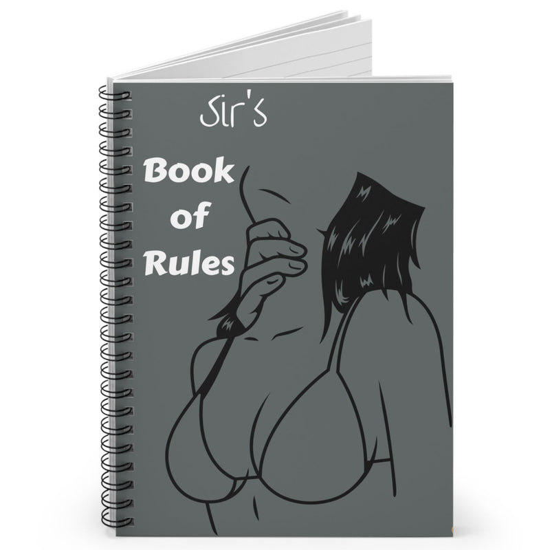 Sir's Book of Rules Journal Notebook