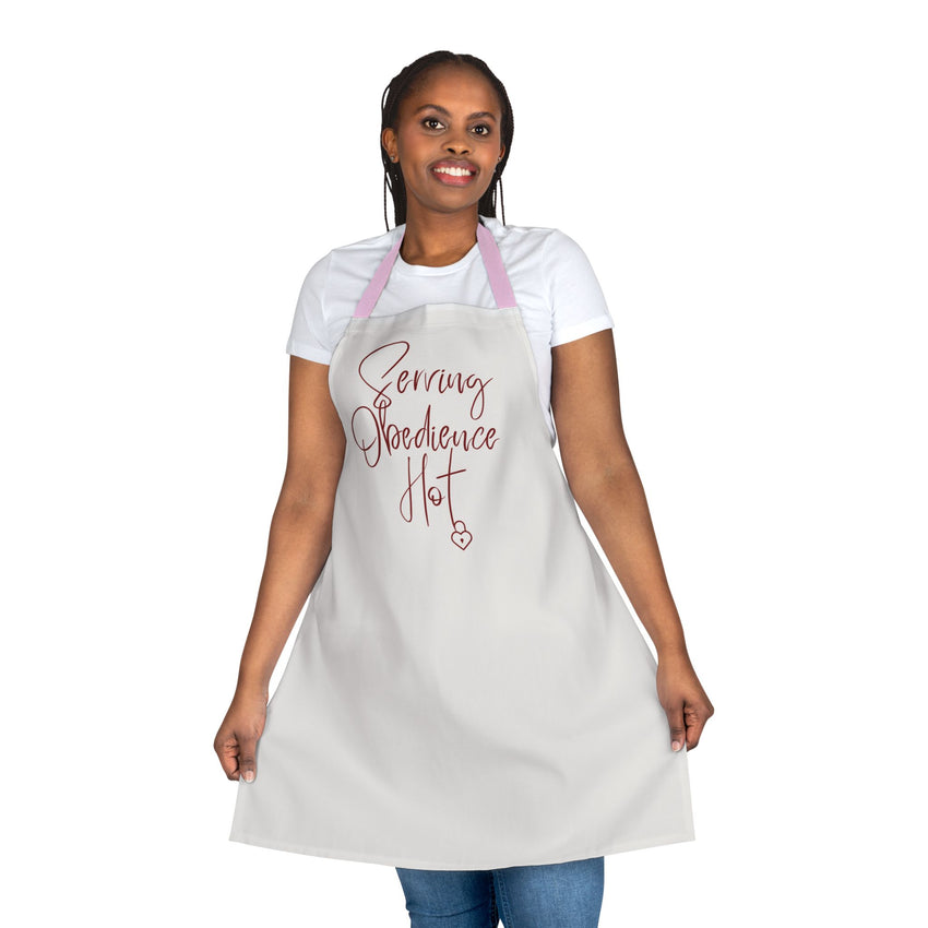 Kinky Submissive Apron - Serving Obedience Hot