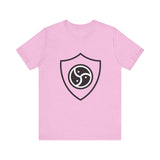 Dom Shield Unisex Tee - BDSM Lifestyle Dominant Symbol Shirt