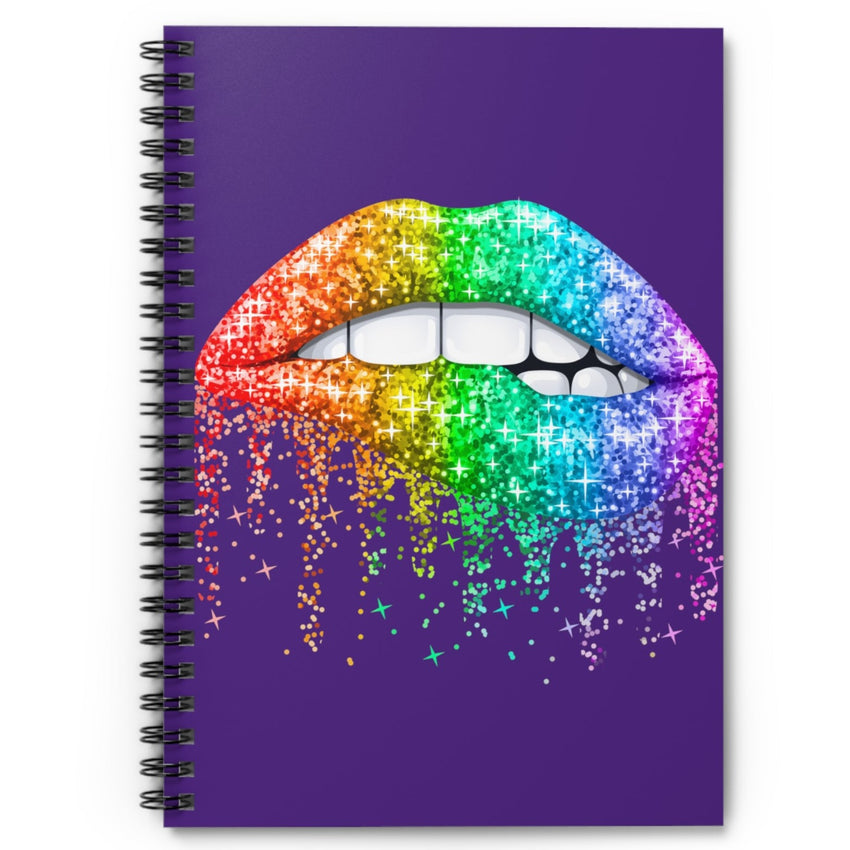 Sexy Rainbow Lips Notebook Journal: Embrace Your Vibrant Creativity!