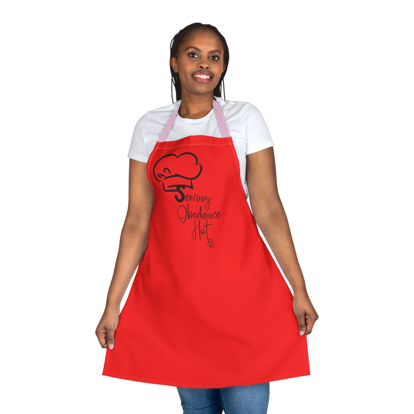 Submissive Apron - Serving Obedience Hot