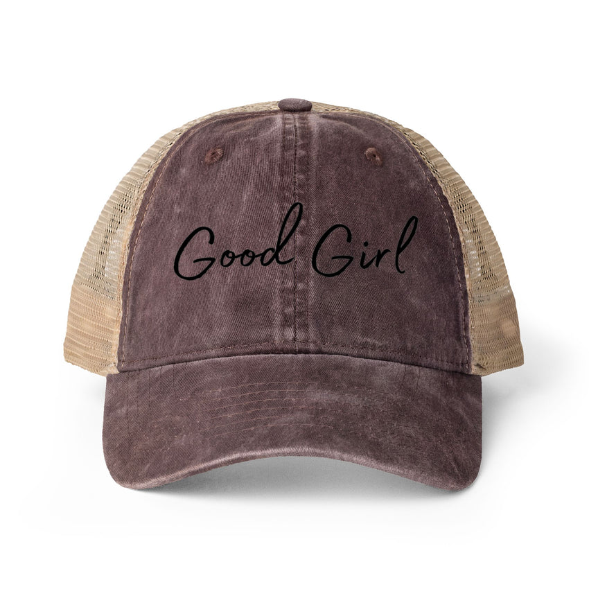 “Good Girl” Cap – Gift for Submissive, Discreet Praise Wear