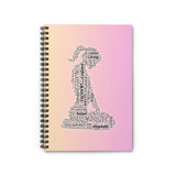 Submissive's Word Art Spiral Notebook