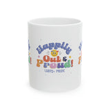 Out and LGBTQ Proud 80's Style Coffee Mug: Show Your Pride!