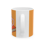 “Books, Brews & Cozy Views” Fall Mug – Bookish Coffee Cup, Autumn Aesthetic Gift