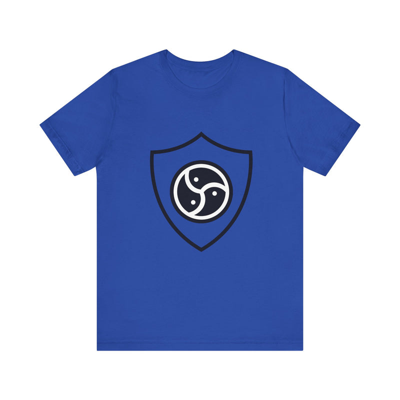 Dom Shield Unisex Tee - BDSM Lifestyle Dominant Symbol Shirt