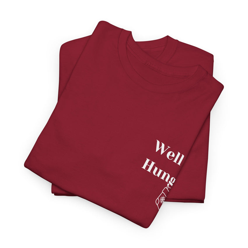 Well Hung Men's Sexy Christmas T-shirt Cotton Tee