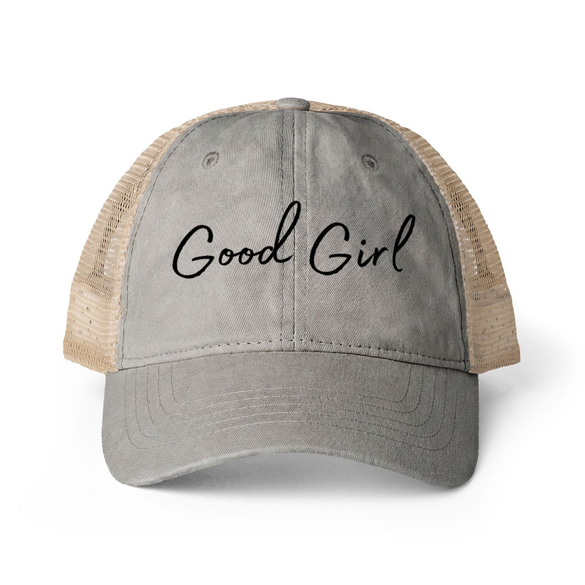 “Good Girl” Cap – Gift for Submissive, Discreet Praise Wear