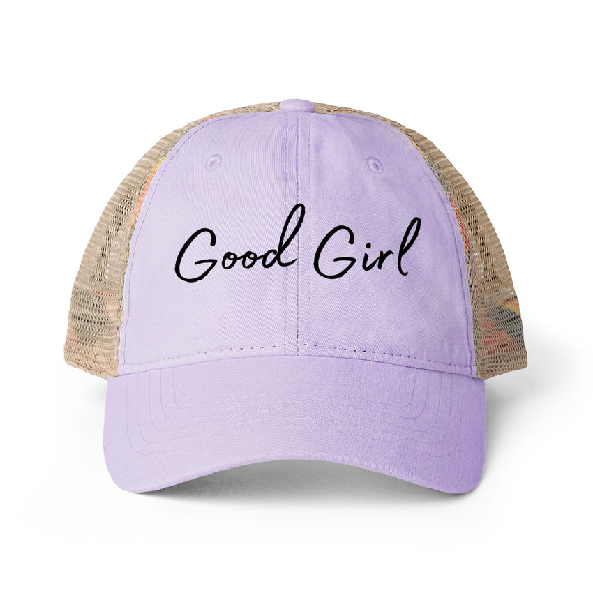 “Good Girl” Cap – Gift for Submissive, Discreet Praise Wear