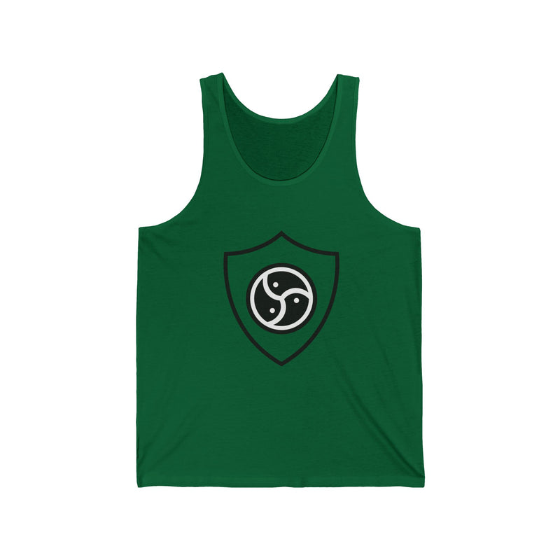Tank Top - BDSM Domanit Shield Symbol Gift for Him Power and Domance