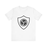 Dom Shield Unisex Tee - BDSM Lifestyle Dominant Symbol Shirt