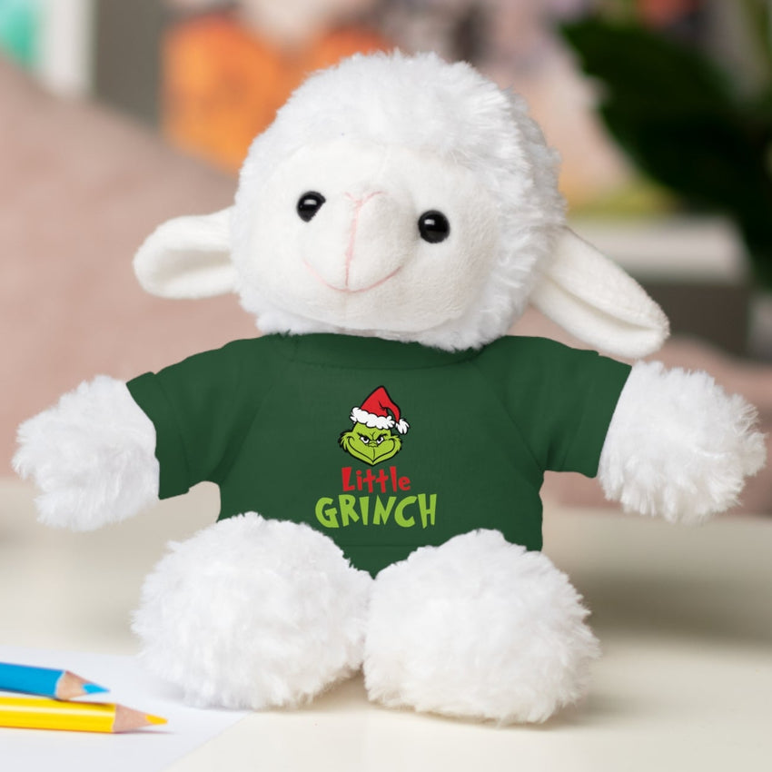 ittle Grinch Christmas Plushie – Stuffed Animal with T-Shirt